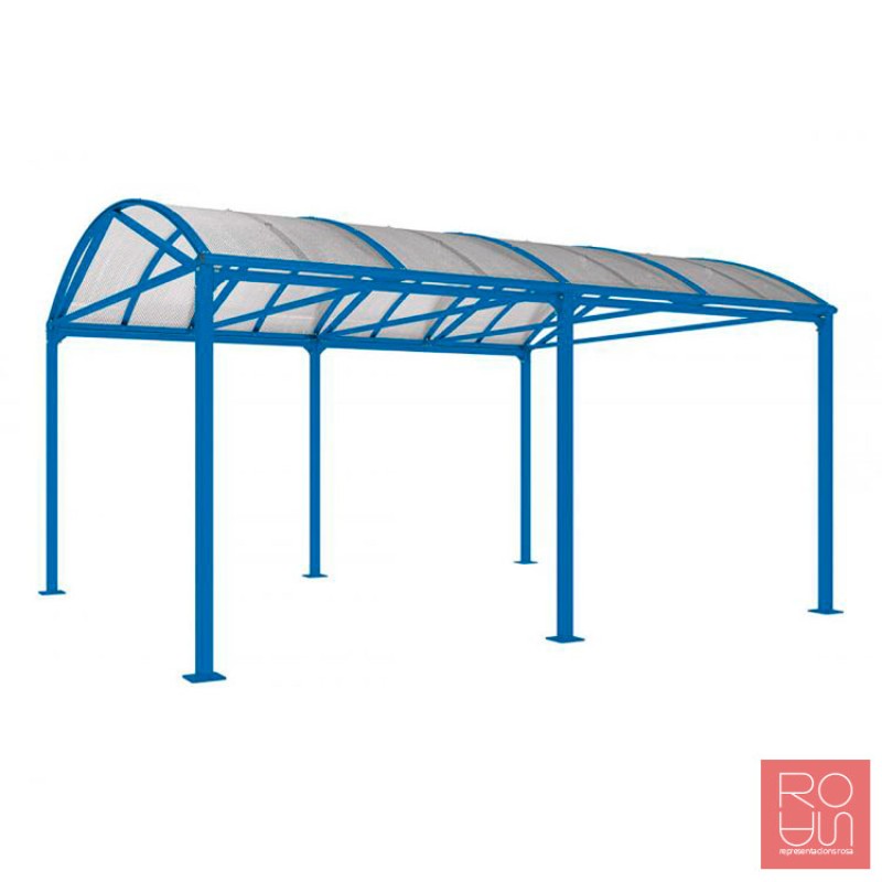 Refugi per peatons o per bicicletes model Bòveda XXL